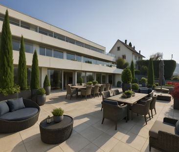 Exclusive terrace apartment with panoramic views in Füllinsdorf - Photo 2