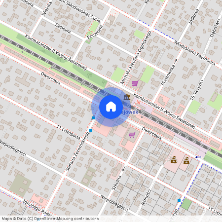 ul. Dworcowa, Sulejówek, miński, mazowieckie