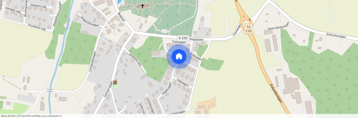 Örnvägen, Jämshög