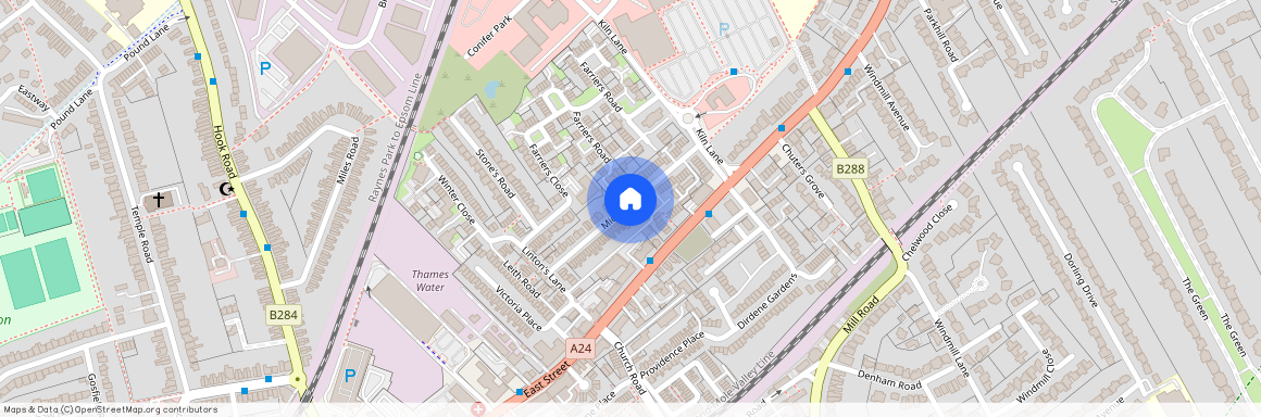 Middle Lane, Epsom, Surrey, KT17 1DP