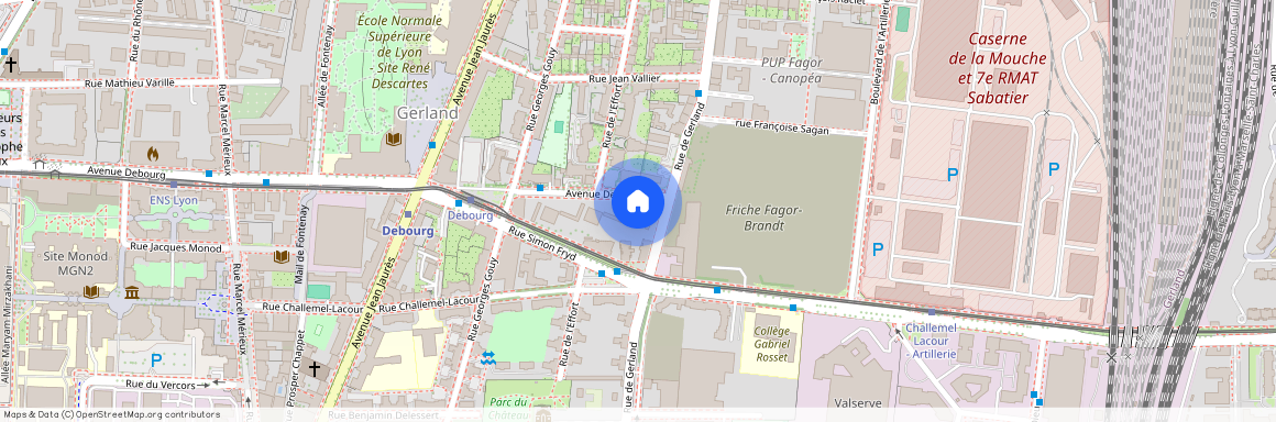 104 Avenue Debourg, 69007 Lyon, France