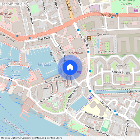 Thomas More Street, Wapping, London, E1W