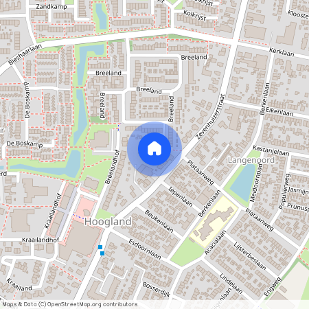 Breeland 160, Hoogland