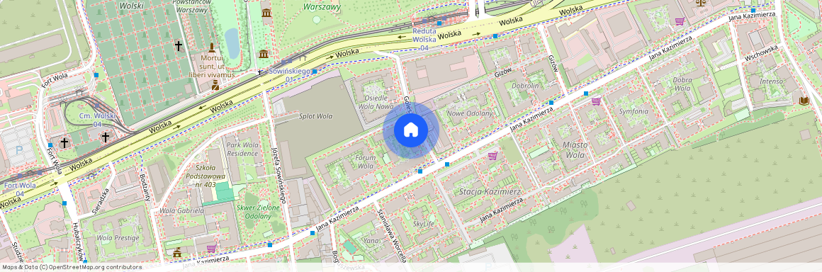 ul. Goleszowska 1, Odolany, Wola, Warszawa, mazowieckie