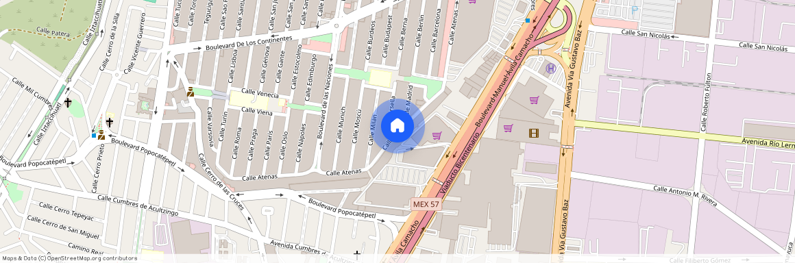 Calle Atenas, Colonia Valle Dorado, Tlalnepantla, Tlalnepantla de Baz, Estado de México, 54020, México
