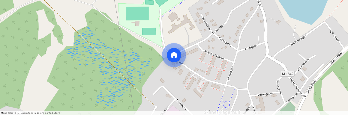 Esplanaden, Skånes Fagerhult