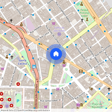 Avenida São João - de 651 a 1339 - lado ímpar, República, São Paulo, SP, 01035100