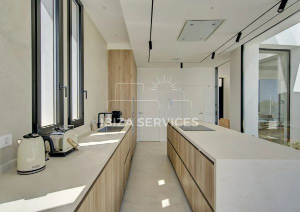 Long term rental — A Private Cliffside Retreat in Cap Martinet, Ibiza