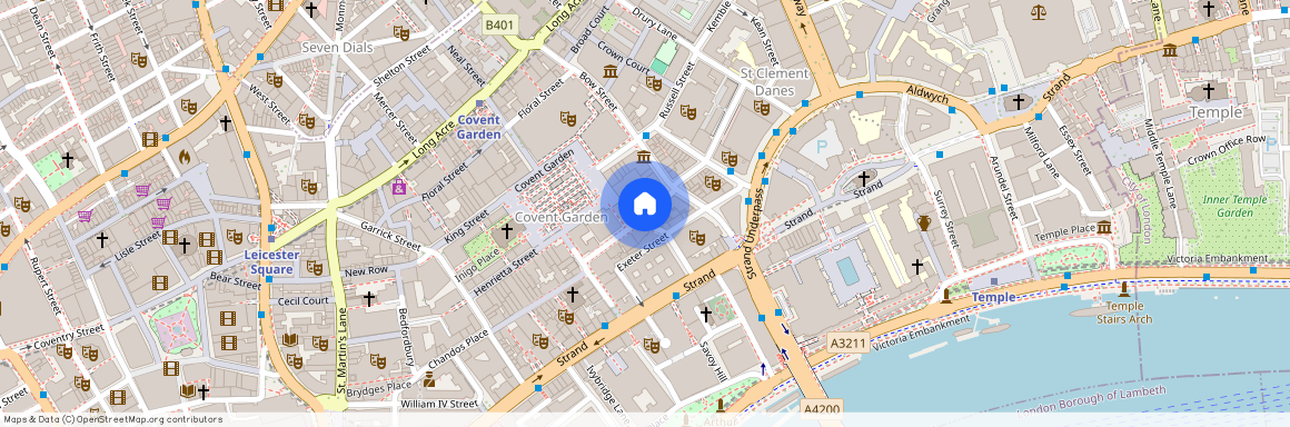 Tavistock Street, Covent Garden, WC2E, London