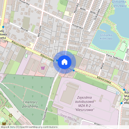 ul. Kleszczowa, Stare Włochy, Włochy, Warszawa, mazowieckie