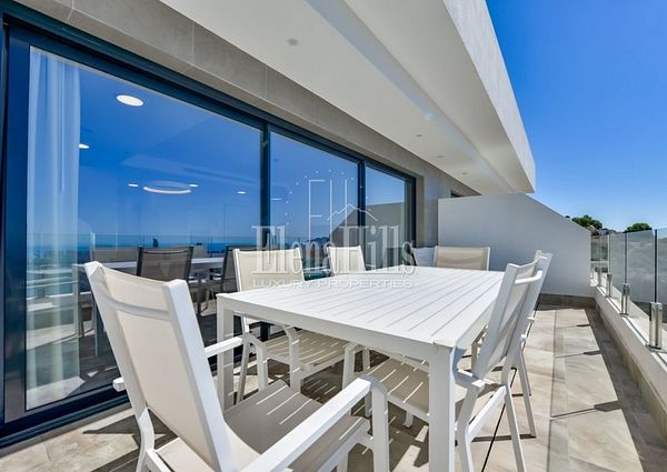 Modern duplex with sea views in Sierra Cortina, Finestrat, Benidorm, Alicante