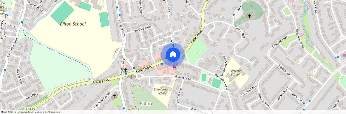 The Green, Rugby, Bilton