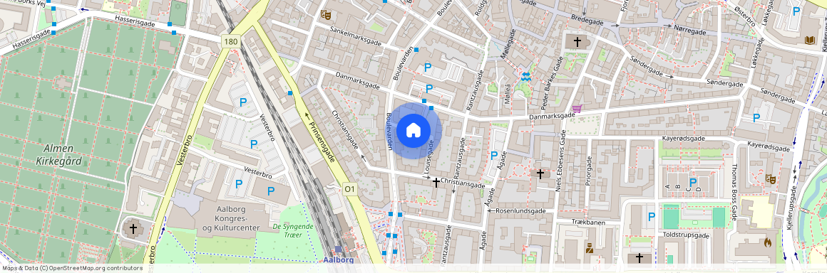 Louisegade 11 1 6, 9000 Aalborg