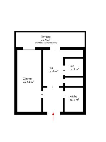 Findorff / Gemütliche 1-Zimmer-Wohnung mit Garten - Foto 5