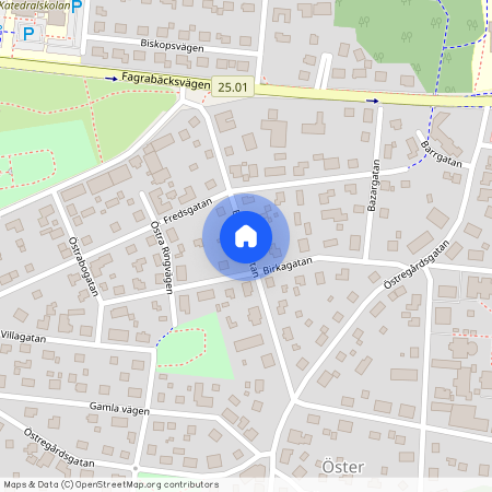 Berghallagatan, Växjö