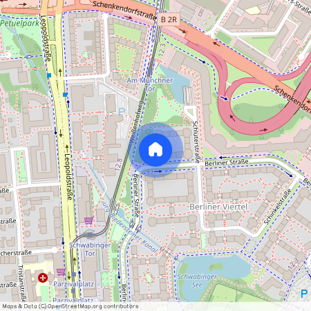 63, Berliner Straße, 80805, München