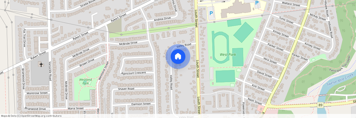 13 VALLEY Road #2-UPPER LEVEL, St. Catharines, Western Hill