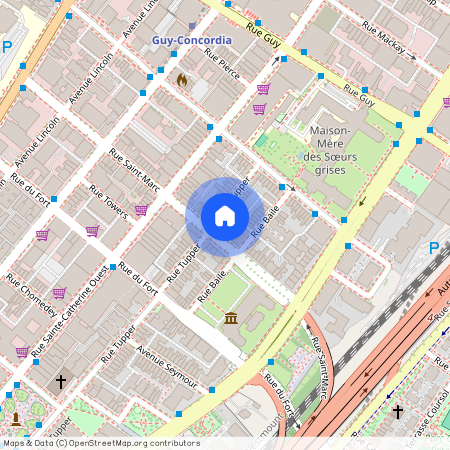 1241 Rue St Marc Montréal (Ville-Marie), QC H3H