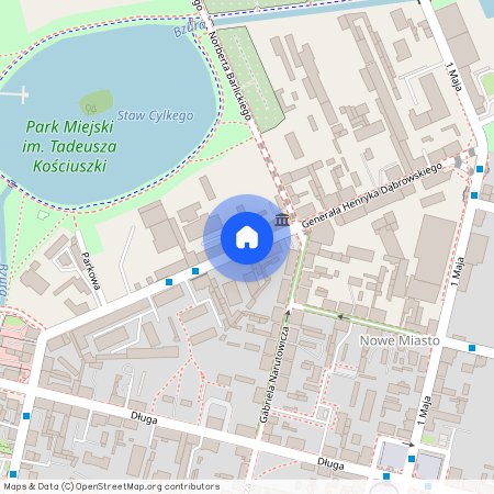 ul. gen. Henryka Dąbrowskiego, Zgierz, zgierski, łódzkie