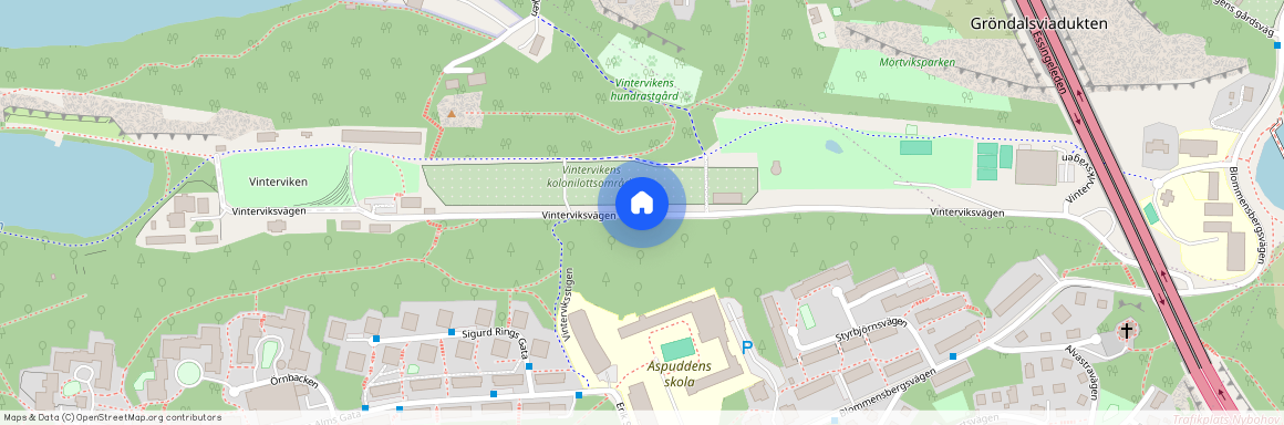 Vinterviksvägen, Stockholm