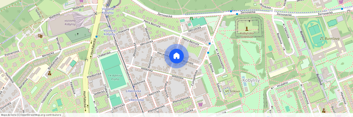 Klecanská, Praha 8 - Kobylisy
