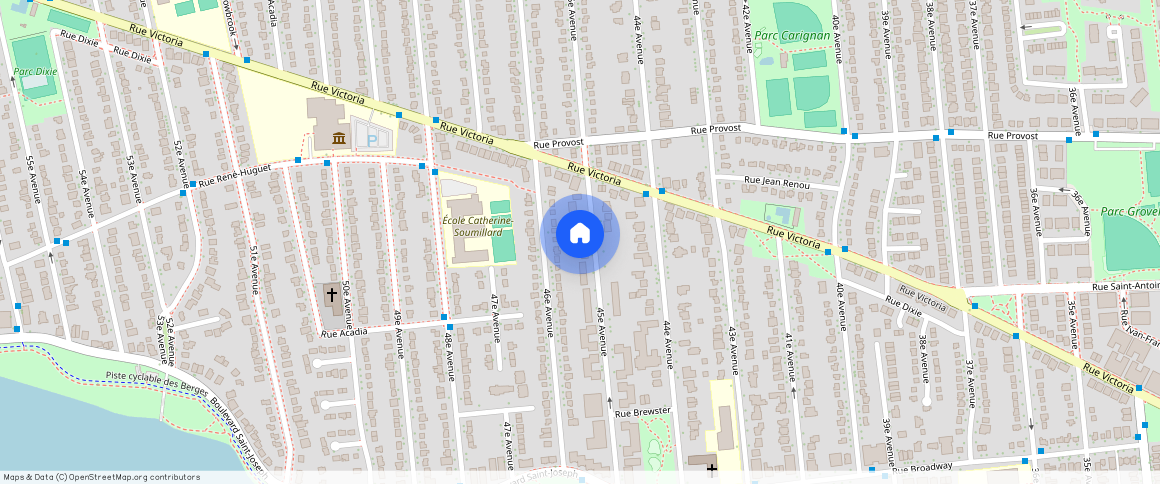 ** 45e Avenue, Lachine, Lachine, Ile de Montréal, H8T 1W1