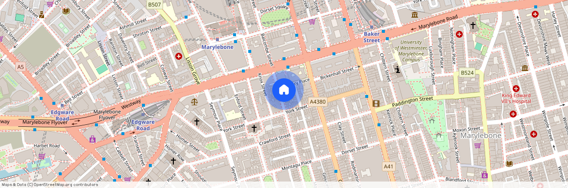 Upper Montagu Street, Marylebone, W1H