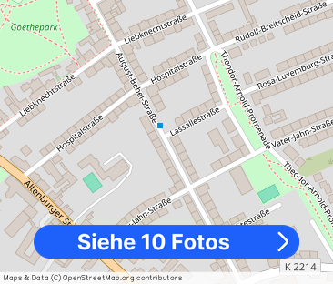 bezahlbare 2-Raum- Wohnung im Erdgeschoss eines gepflegten Mehrfami... - Foto 1