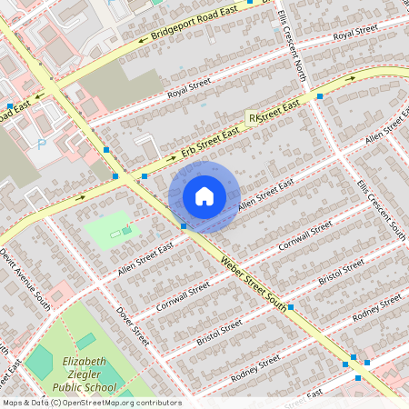 68 Weber Street and 190 Allen Street, Waterloo, Ontario, N2J 1K1 (Allen St E and Weber St S)