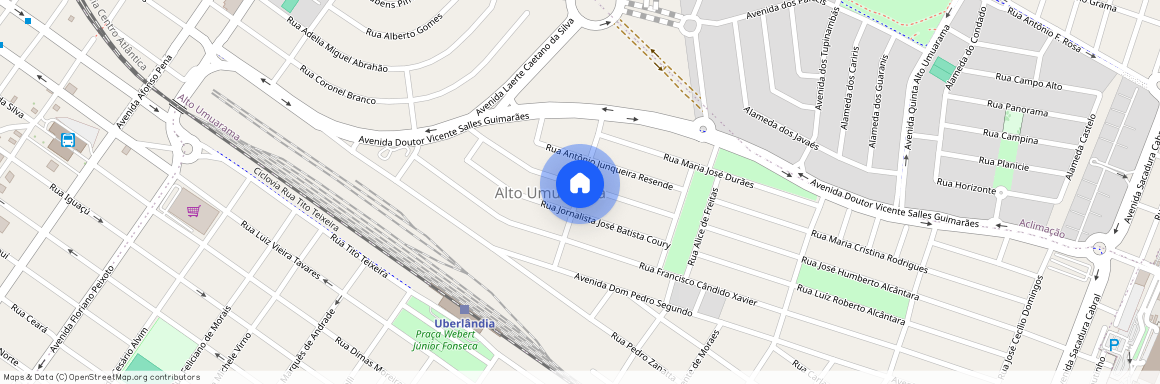 Rua Oril Caetano de Resende - Alto Umuarama, Uberlândia - MG