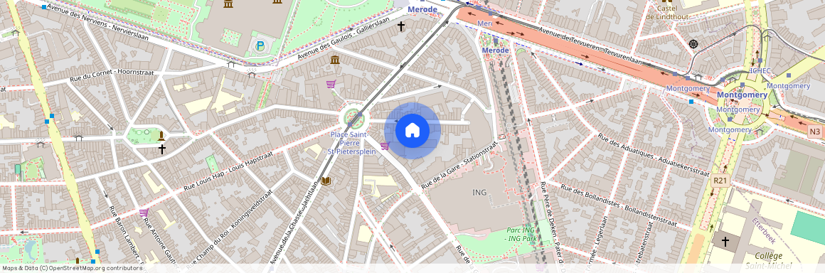 Chaussée Saint-Pierre, 373-375, 121, 1040, Etterbeek