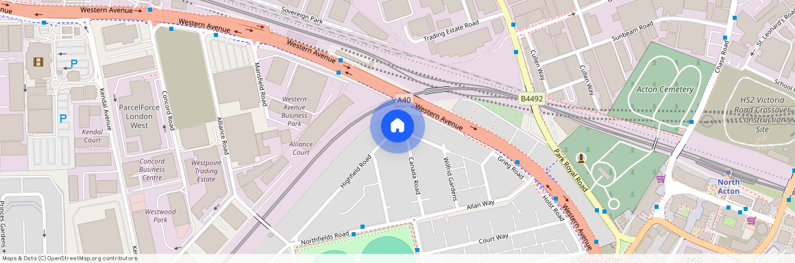 unnamed road, London, W3 0NJ, United Kingdom