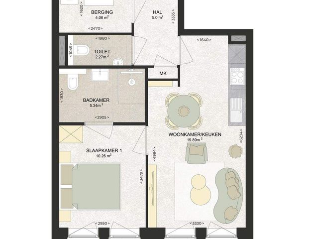 Appartement Kennedylaan, Haarlem - À louer - Photo 1