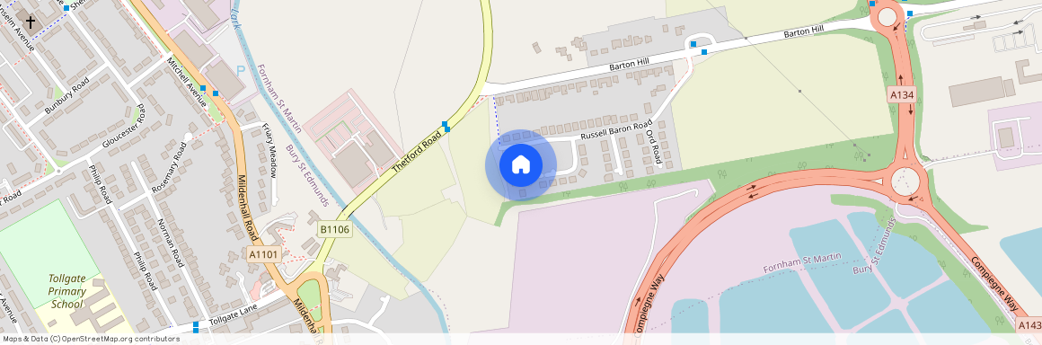 Kytson Road, Fornham St. Martin, Suffolk, IP31