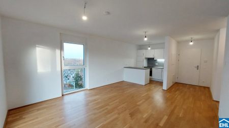 WOHNQUARTIER WILDGARTEN - 2-Zimmerwohnung mit westseitigem Balkon! - Photo 3