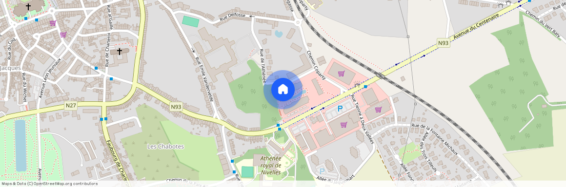 Rue de l'Athénée, 4, 201, 1400, Nivelles