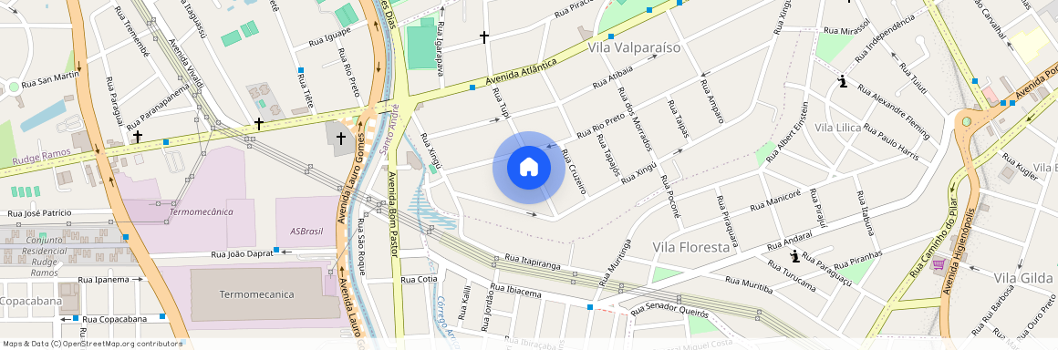 Rua Tupi, 111 - Vila Valparaiso, Santo André - SP
