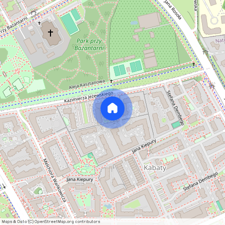 mazowieckie, Warszawa, Ursynów, Kabaty, Kazimierza, Jeżewskiego
