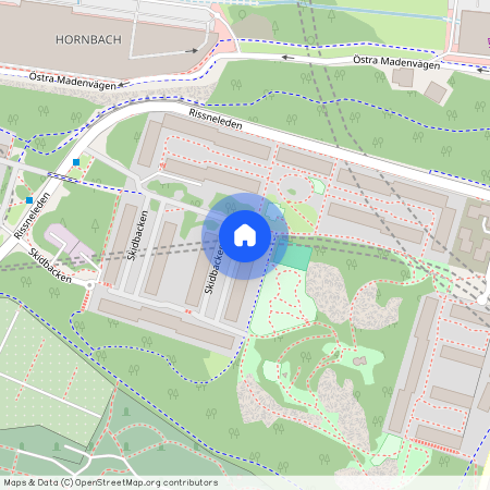 Hallonbergen, Skidbacken 36