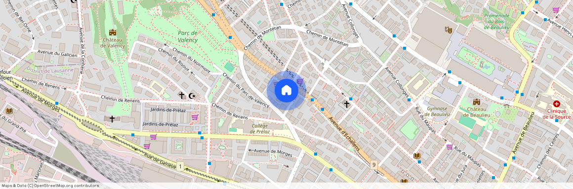 Avenue d'Echallens 61, 1004 Lausanne