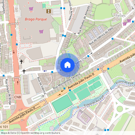 Rua Nova de Santa Cruz 234 4710-409 São Víctor, São Victor, Braga