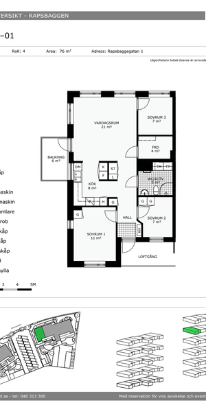 Rapsbaggegatan 1, Bunkeflostrand - Photo 2