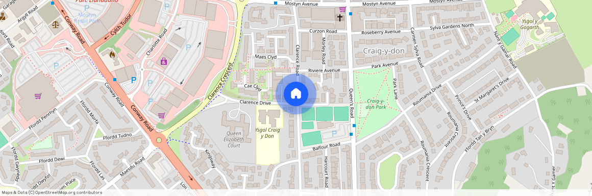 Clarence Road, Llandudno, LL30