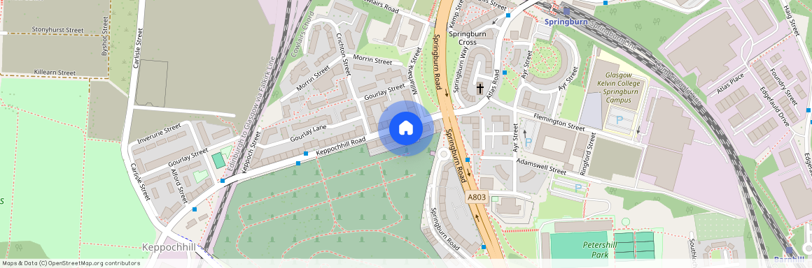 Keppochhill Road, Springburn, Glasgow, G21