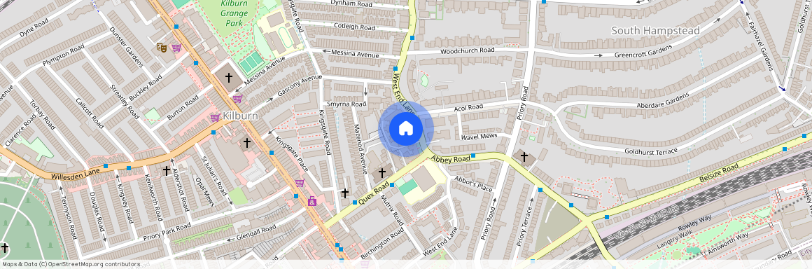 Kings Gardens, West Hampstead, London, NW6