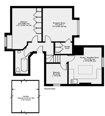 Spacious 2 Bedroom Flat to rent in Tooting Broadway, SW17 - Photo 1