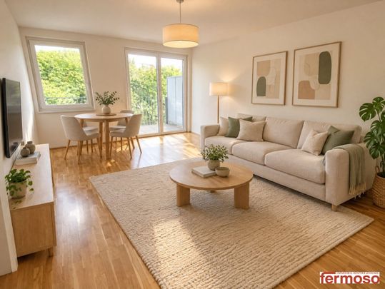 Moderne 2-Zimmer-Wohnung mit Balkon nahe Oberlaa - Photo 1