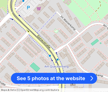 Donaustr. 9, E R - Modernisierte Terrassenwohnung mit Tageslichtbad - Photo 1