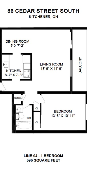 1 Bedroom - Photo 1