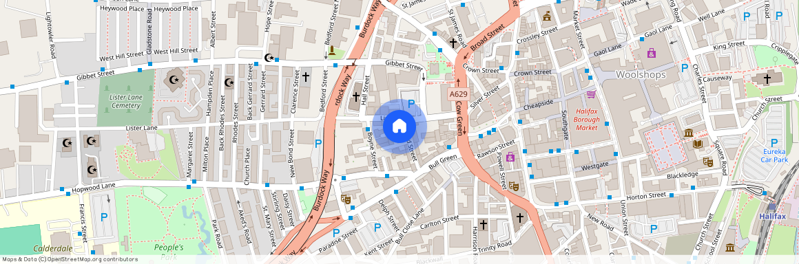 Back Lord Street, Halifax, West Yorkshire, HX1